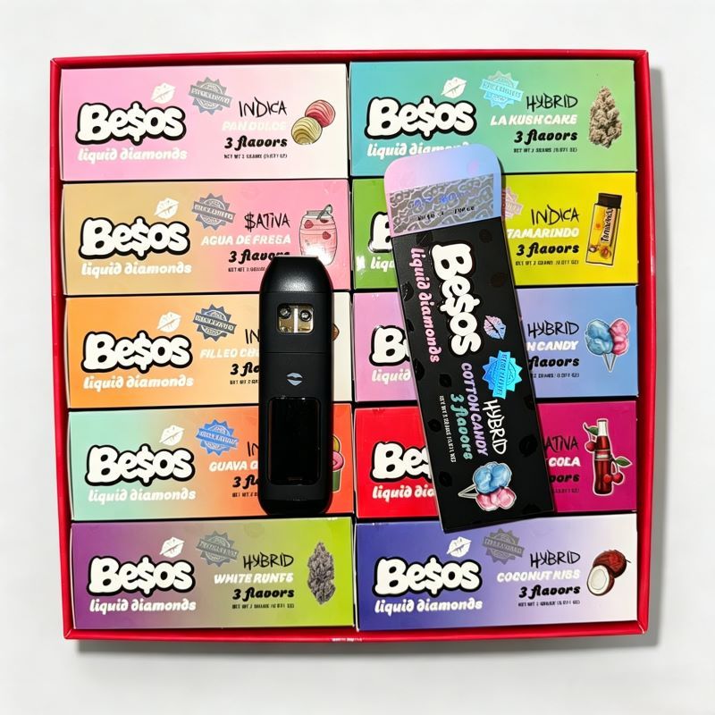 Besos 2ml Dual Flavors Disposable with Smart LED Screen